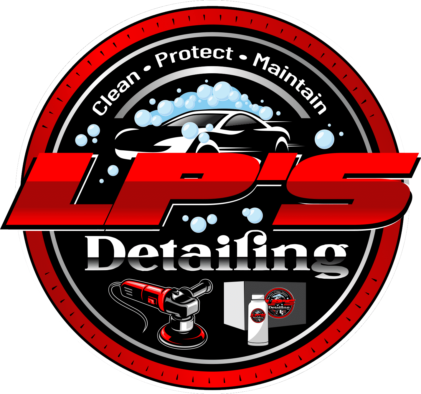LP'S Detailing Logo